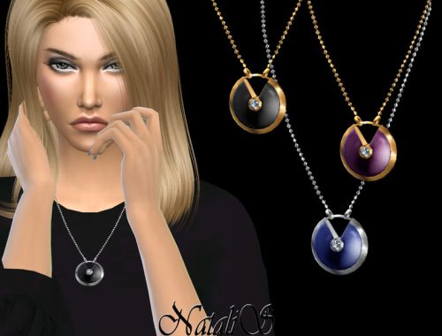 NataliS_Gemstone locket necklace
