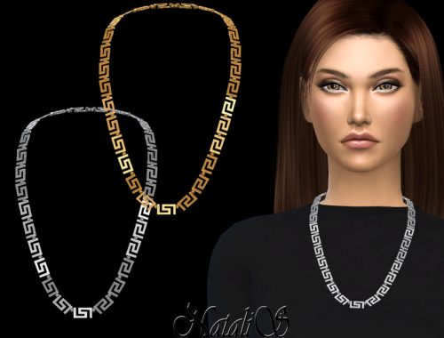 NataliS_Greek motif necklace