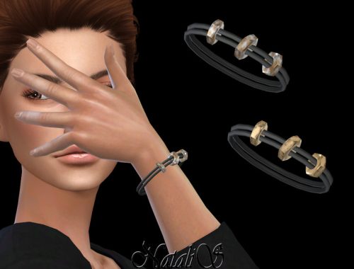 NataliS_Hex nut bracelet