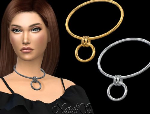 NataliS_Hoop pendant choker