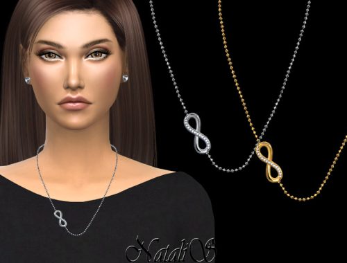 NataliS_Infinity chain necklace