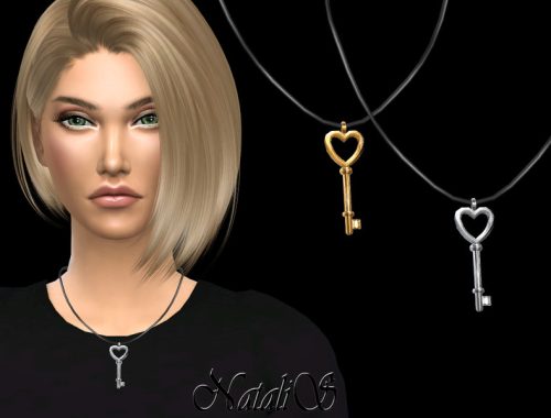NataliS_Key to my heart pendant