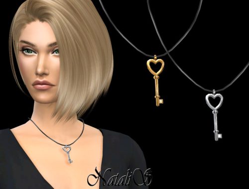 NataliS_Key to my heart pendant