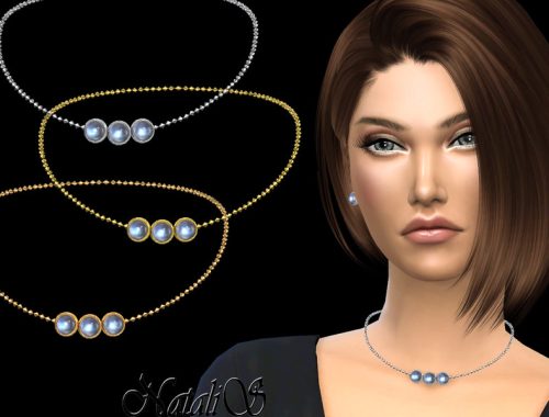 NataliS_Moonstone charm necklace