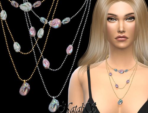 NataliS_Mother of pearl layered necklace