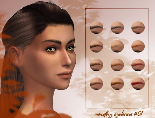 Natural eyebrows No 01