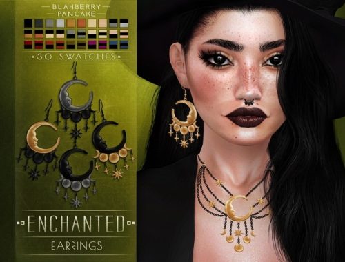 Necklace, Earrings & Septum at Blahberry Pancake