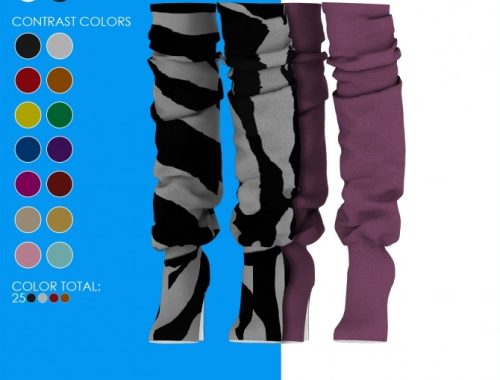 NELLY BOOTS 3 VERSIONS by Thiago Mitchell at REDHEADSIMS