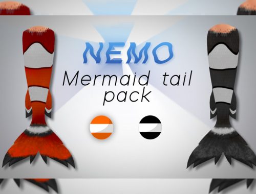 NEMO Mermaid tail and scales pack