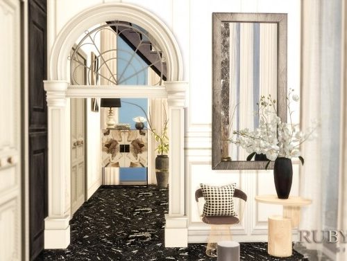 Neoclassical Apartment at Ruby’s Home Design