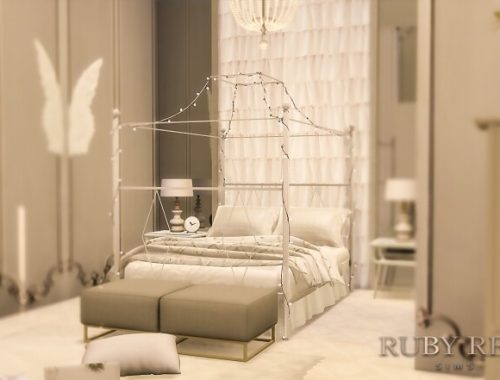 Neoclassical Apartment at Ruby’s Home Design