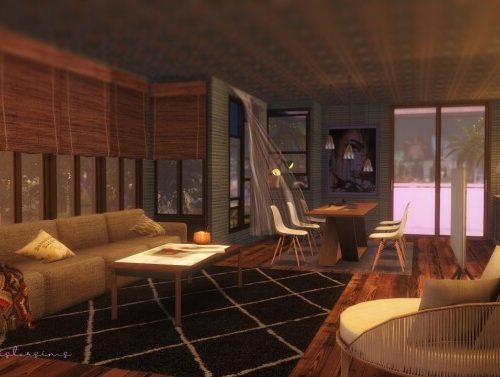 Neon Capsule Hotel & Living at SoulSisterSims