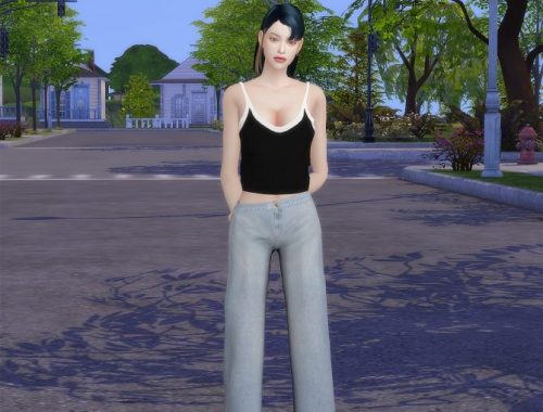 Neon Sleeveless FM top at MINI SIMS