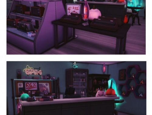 Neon Town: Witch store at Wiz Creations