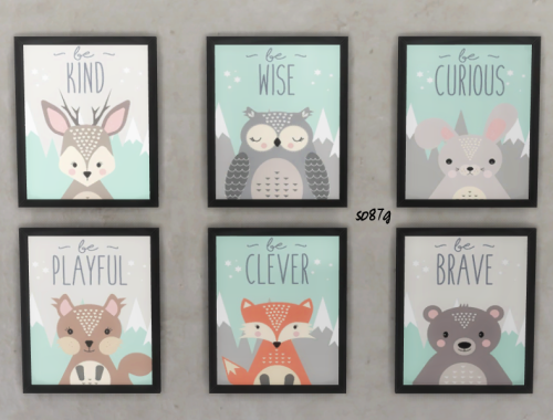 New animals set