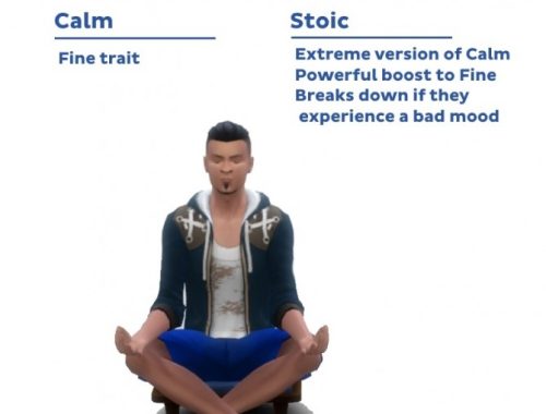 New Emotional Traits by kutto at Mod The Sims