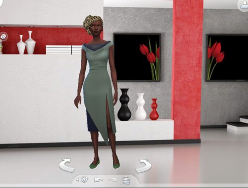 New Modern Room CAS Background