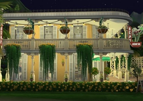 New Orleans cafe at Fab Flubs