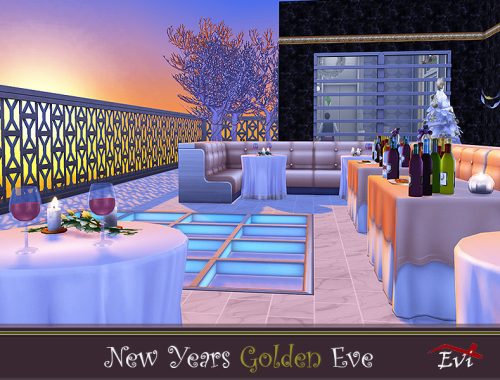 New Year Golden Eve