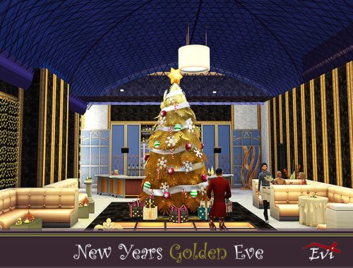 New Year Golden Eve