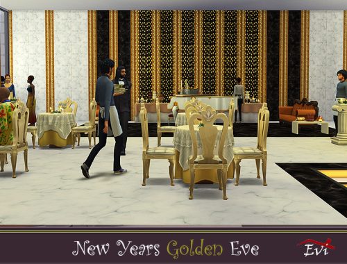 New Year Golden Eve