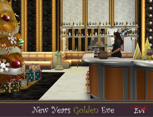 New Year Golden Eve