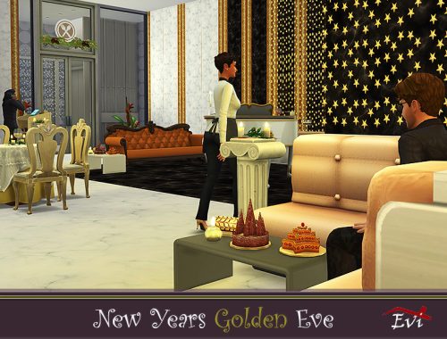 New Year Golden Eve