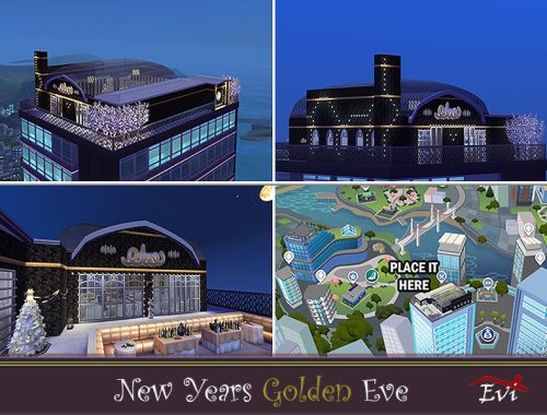 New Year Golden Eve