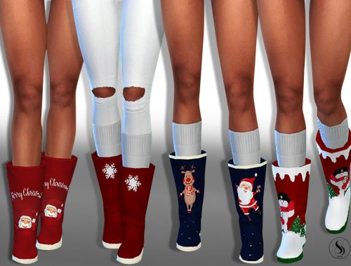 New Year Sweety Home Boots