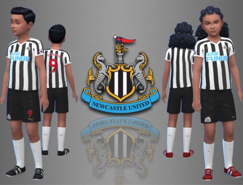 Newcastle united kit for kids