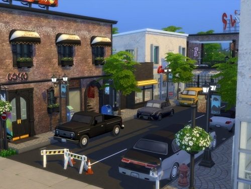 Newcrest Boulevard No CC by mamba_black at Mod The Sims