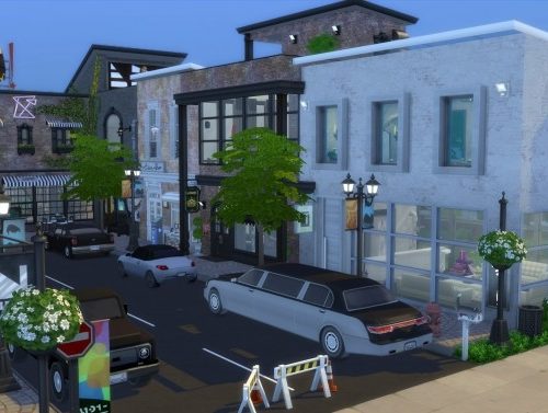 Newcrest Boulevard No CC by mamba_black at Mod The Sims
