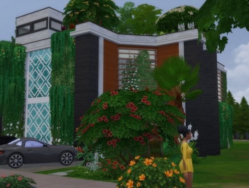 Newcrest’s Library by MegaEmilicorne at L’UniverSims