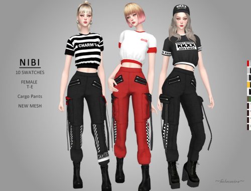 NIBI - Industrial cargo pants