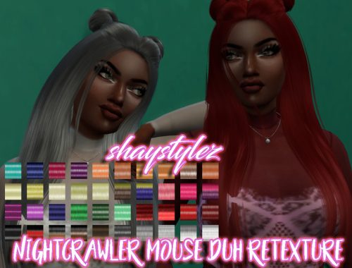 Nightcrawler Mouse Duh Retexture - Mesh Needed
