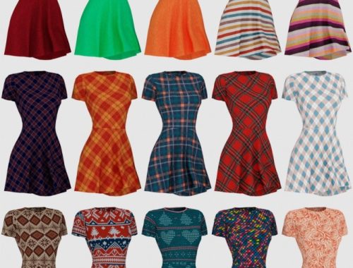 Nina Dress at Daisy Pixels