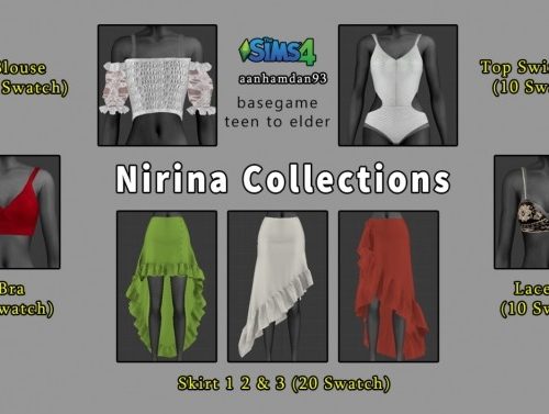 Nirina Collection: tops & skirt at Aan Hamdan Simmer93