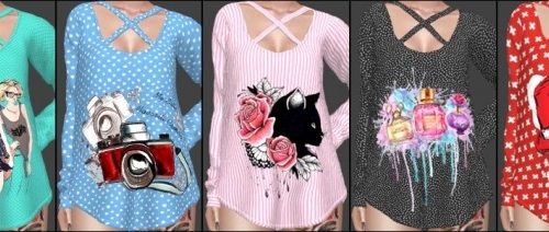NitroPanic Sweater X Fullbody Recolors at Annett’s Sims 4 Welt