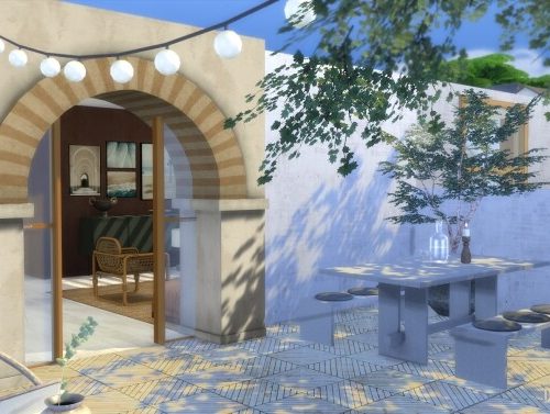 No. 4 moroccan european style house by CHRIS at DOMICILE HOME TS4