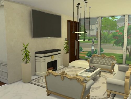 NO CC Luxury House by dustyU at Mod The Sims