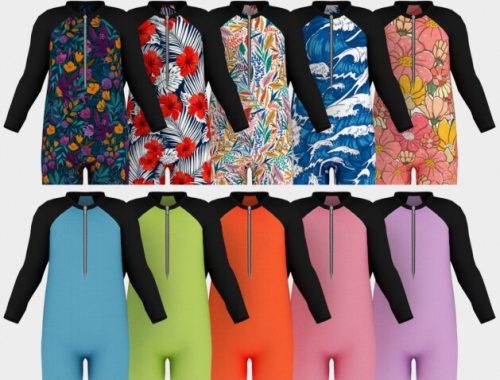 Noah Swimsuit at Daisy Pixels