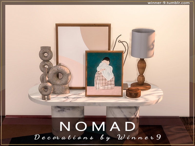 Nomad Decorations - The Sims 4 Catalog