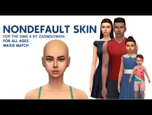NonDefault Maxis Match Face Overlay