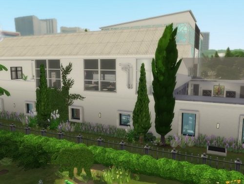 Nordic Banana house by mamba_black at Mod The Sims