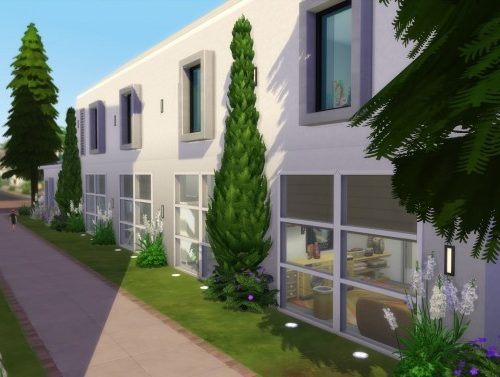 Nordic Banana house by mamba_black at Mod The Sims