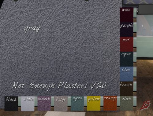 Not Enough Plaster! walls V1-5 by Lexisim