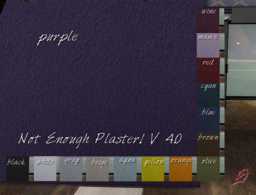 Not Enough Plaster! walls V1-5 by Lexisim