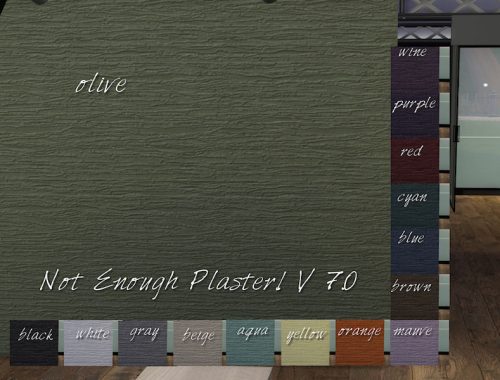 Not Enough Plaster! walls V6-10 by Lexisim