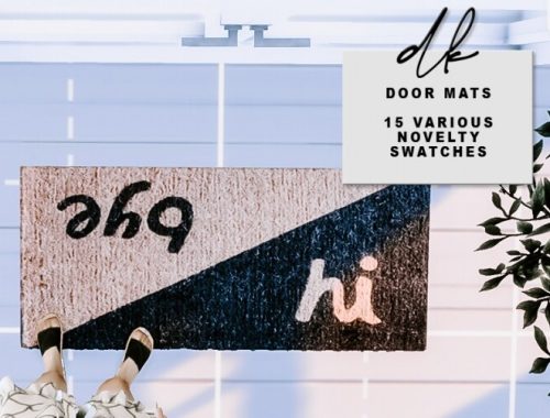 Novelty Door Mats at DK SIMS