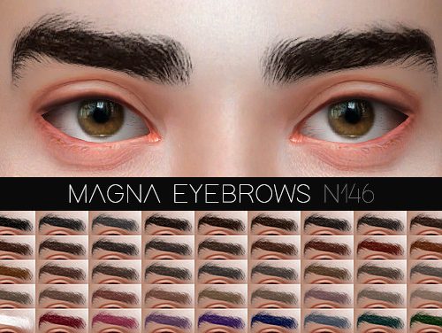 November Jewel make-up set at Praline Sims